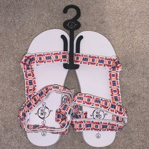 *NWT* Sole Mates colorful sandals